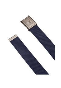 Pas Under Armour Drive Stretch Webbing. Kolor: szary, niebieski, wielokolorowy. Materiał: materiał. Wzór: paski #1