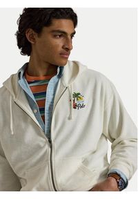 Polo Ralph Lauren Bluza 710B14590001 Kremowy Relaxed Fit. Typ kołnierza: polo. Kolor: kremowy. Materiał: bawełna #4