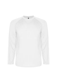 ROLY - Męska Koszulka Sportowa Z Długim Rękawem Montecarlo. Kolor: biały. Długość rękawa: długi rękaw. Długość: długie. Sport: turystyka piesza #1