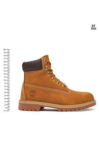 Timberland Trapery Timberland 6 In Premium Wp Boot TB1129097131 Żółty. Kolor: żółty. Materiał: nubuk, skóra #6