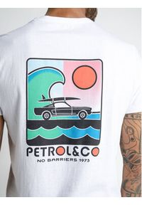 Petrol Industries T-Shirt M-1030-TSR686 Biały Regular Fit. Kolor: biały. Materiał: bawełna #4