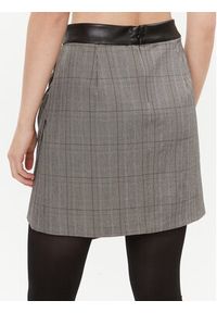 DKNY Spódnica mini P3GNTU82 Szary Regular Fit. Kolor: szary. Materiał: syntetyk #3