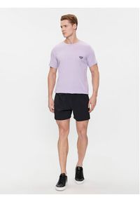 Emporio Armani Underwear T-Shirt 211818 4R463 08990 Fioletowy Regular Fit. Kolor: fioletowy. Materiał: bawełna #6