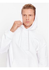 Hugo Bluza Dokras 50496651 Biały Relaxed Fit. Kolor: biały. Materiał: bawełna #4