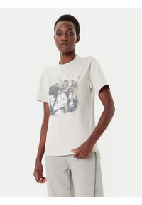 Adidas - adidas T-Shirt 20th Century Fox Disney JX1282 Beżowy Regular Fit. Kolor: beżowy. Materiał: bawełna. Wzór: motyw z bajki #1