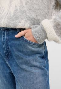 Damskie Spodnie Jeansowe Mustang Style Madison Wide Denim Blue 1016931 5000 582 #7