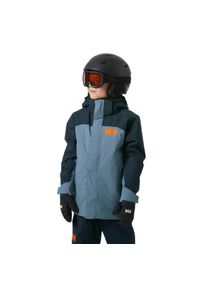 Dziecięca kurtka narciarska Helly Hansen Level. Kolor: niebieski. Sezon: zima. Sport: narciarstwo #1