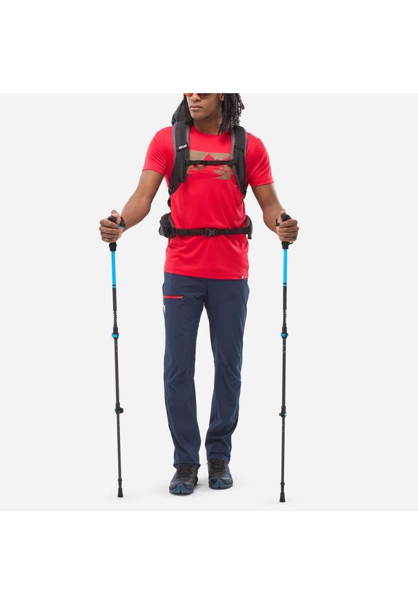 Spodnie trekkingowe męskie Millet Wanaka Stretch Pant III regular fit. Kolor: niebieski