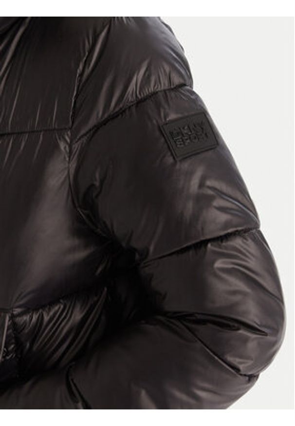 DKNY Kurtka zimowa DP5J9623 Czarny Regular Fit. Kolor: czarny. Materiał: syntetyk. Sezon: zima