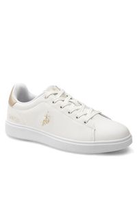 U.S. Polo Assn. Sneakersy MARLYN001 Biały. Kolor: biały. Materiał: skóra