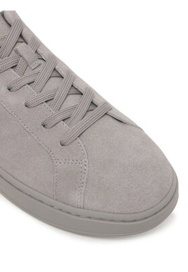 Hugo - HUGO Sneakersy Neston 50563557 Szary. Kolor: szary. Materiał: skóra, zamsz