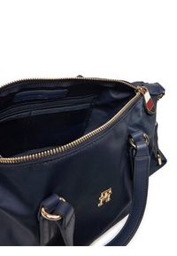 TOMMY HILFIGER - Tommy Hilfiger Torebka Poppy Th Small Tote AW0AW15640 Granatowy. Kolor: niebieski #5