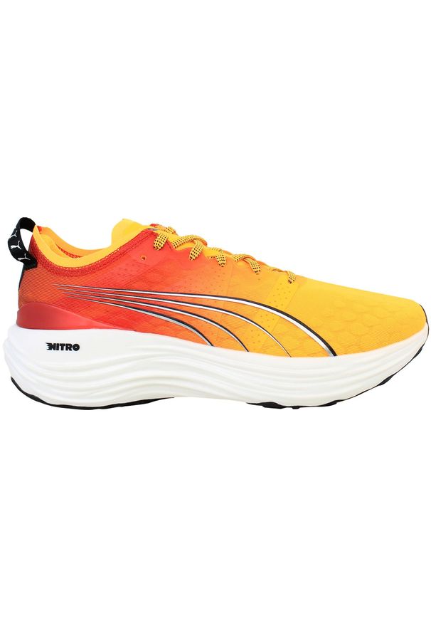 Buty do biegania Puma Foreverrun Nitro Fade. Kolor: biały, wielokolorowy, żółty. Sport: bieganie