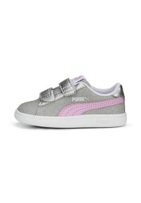 Puma Buty Smash V2 Glitz Glam V Inf 36738032. Kolor: szary