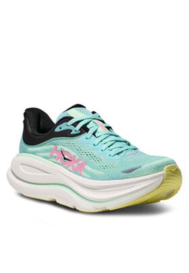 HOKA - Hoka Buty do biegania Bondi 9 1162012 Niebieski. Kolor: niebieski. Materiał: materiał