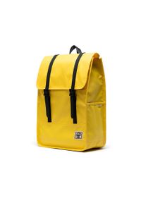 Herschel Plecak kolor żółty duży gładki. Kolor: żółty. Wzór: gładki #4