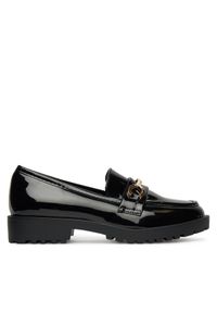 DeeZee Loafersy HXG2108-90 Czarny. Kolor: czarny. Materiał: syntetyk, materiał