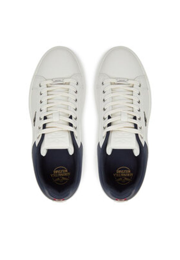 Aeronautica Militare Sneakersy 251SC307CT3591 Biały. Kolor: biały. Materiał: skóra