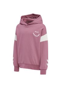 Bluza z kapturem dla dzieci Hummel Optimism. Typ kołnierza: kaptur. Kolor: różowy. Materiał: materiał #2