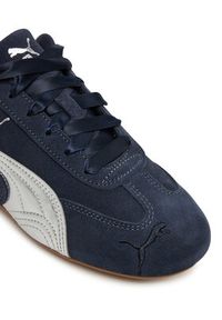 Puma Sneakersy Speedcat Metallic Jr 404113 02 Granatowy. Kolor: niebieski. Materiał: skóra, zamsz #6