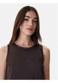 Marella Sukienka letnia Uguale 2615221011 Brązowy Regular Fit. Kolor: brązowy. Materiał: acetat. Sezon: lato #5