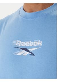 Reebok Tank top Bradshaw RK25560CCM Błękitny Regular Fit. Kolor: niebieski. Materiał: bawełna #4