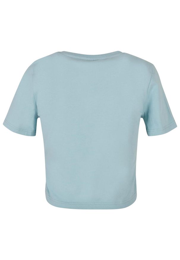 BUILD YOUR BRAND - Damska Crop Top. Kolor: niebieski