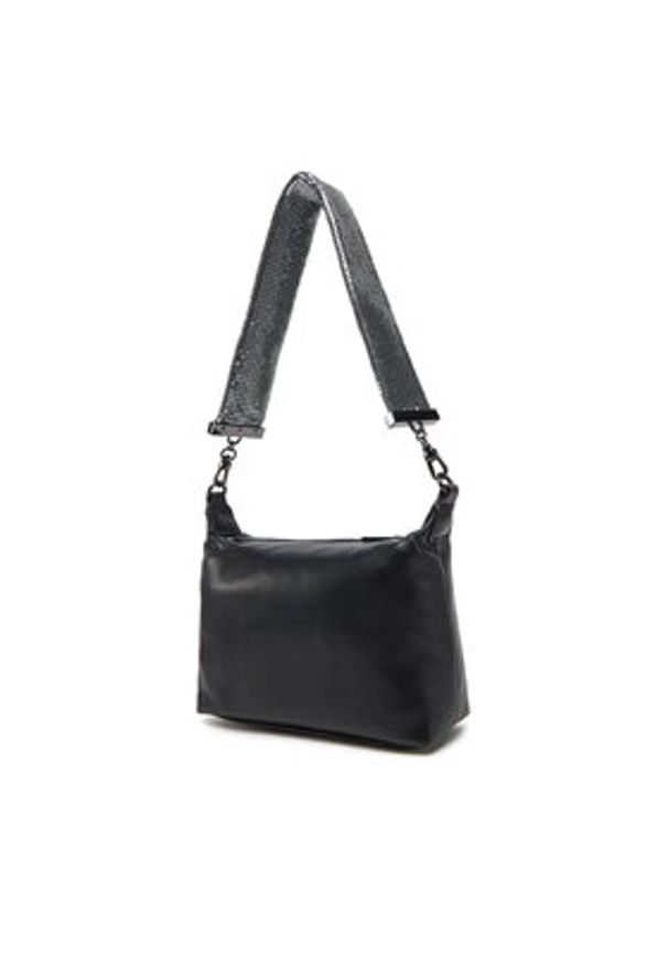 Love Moschino - LOVE MOSCHINO Torebka JC4140PP1MLO000A Czarny. Kolor: czarny. Materiał: skórzane