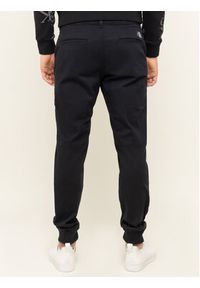 Calvin Klein Jeans Spodnie materiałowe J30J314207 Czarny Regular Fit. Kolor: czarny. Materiał: bawełna #7