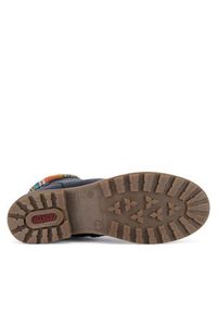Rieker Trzewiki Z0445-14 Niebieski. Kolor: niebieski. Materiał: materiał #3