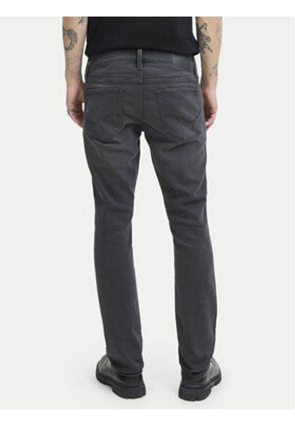Jack & Jones Jeansy Mike Fox 12278115 Czarny Tapered Fit. Kolor: czarny