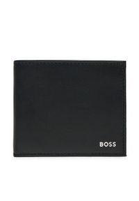 BOSS - Boss Duży Portfel Męski 50519273 Czarny. Kolor: czarny. Materiał: skóra