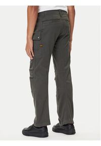 G-Star RAW - G-Star Raw Spodnie materiałowe 3D D26950-C106 Szary Straight Fit. Kolor: szary. Materiał: bawełna #5