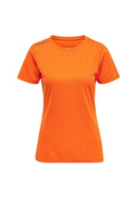 NewLine - Koszulka damska Newline core functional. Kolor: żółty, pomarańczowy, wielokolorowy