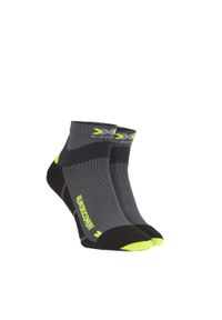Skarpety biegowe X-Socks Run Discovery 4.0. Kolor: szary. Sport: bieganie