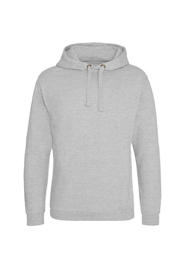 AWDIS - Bluza Męska Epic Print Heather Hoodie. Kolor: szary. Wzór: nadruk