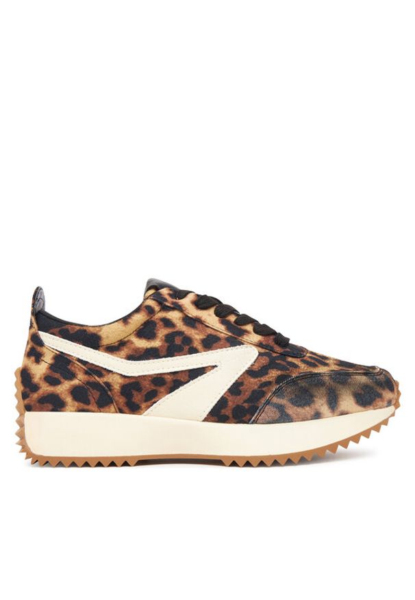 DeeZee Sneakersy AM25252 Brązowy. Kolor: brązowy. Materiał: materiał