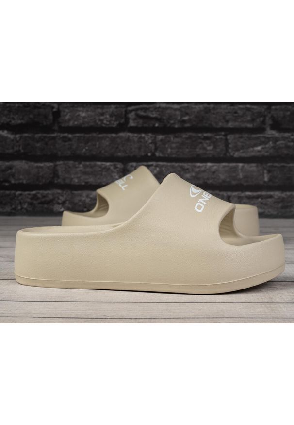 O'Neill - Klapki damskie na basen O'NEILL LAINHA SLIDER WOMEN LOW. Kolor: beżowy. Styl: sportowy