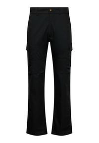 CATerpillar Spodnie materiałowe 2810209 Czarny Regular Fit. Kolor: czarny. Materiał: materiał, syntetyk