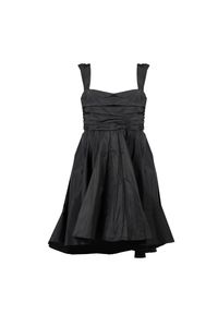 Pinko Sukienka "Virgilia" | 101938 A16A | Kobieta | Czarny. Kolor: czarny. Materiał: poliester. Typ sukienki: asymetryczne. Styl: elegancki, wizytowy. Długość: mini