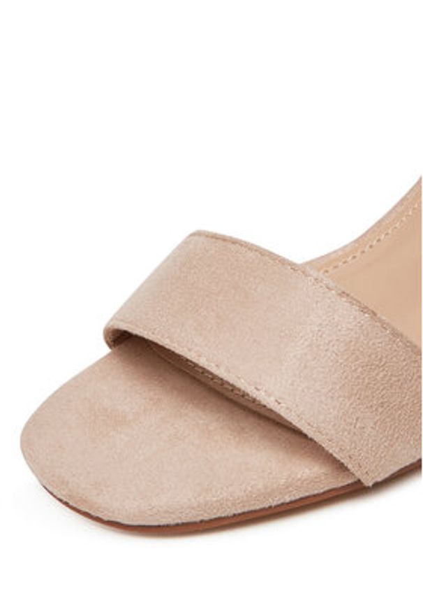 DeeZee Sandały 5250-1 Beżowy. Kolor: beżowy. Materiał: materiał