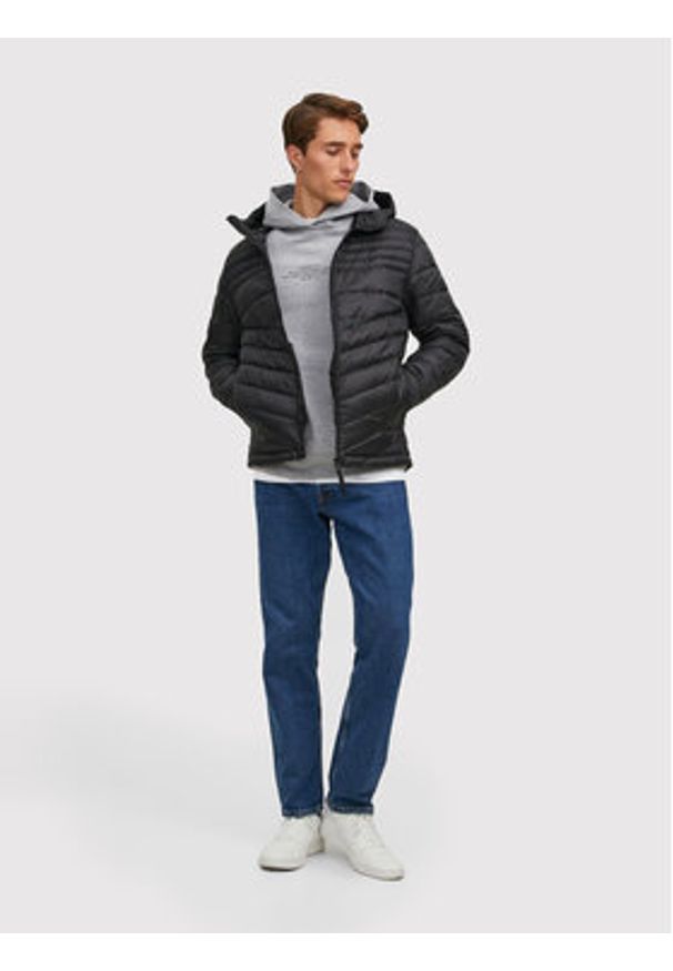 Jack & Jones - Jack&Jones Kurtka przejściowa Hero 12211785 Czarny Regular Fit. Kolor: czarny. Materiał: syntetyk