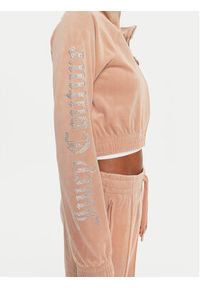 Juicy Couture Bluza Tasha JCWCT24305 Beżowy Slim Fit. Kolor: beżowy. Materiał: syntetyk