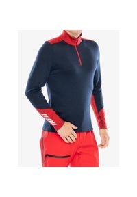 Bluza męska Helly Hansen LIFA Merino Midweight 1/2 Zip. Kolor: niebieski. Sezon: zima. Sport: narciarstwo