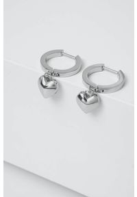 TOMMY HILFIGER - Tommy Hilfiger kolczyki. Kolor: srebrny #1