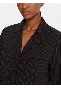 French Connection Marynarka 75ZAG Czarny Regular Fit. Kolor: czarny. Materiał: syntetyk #5