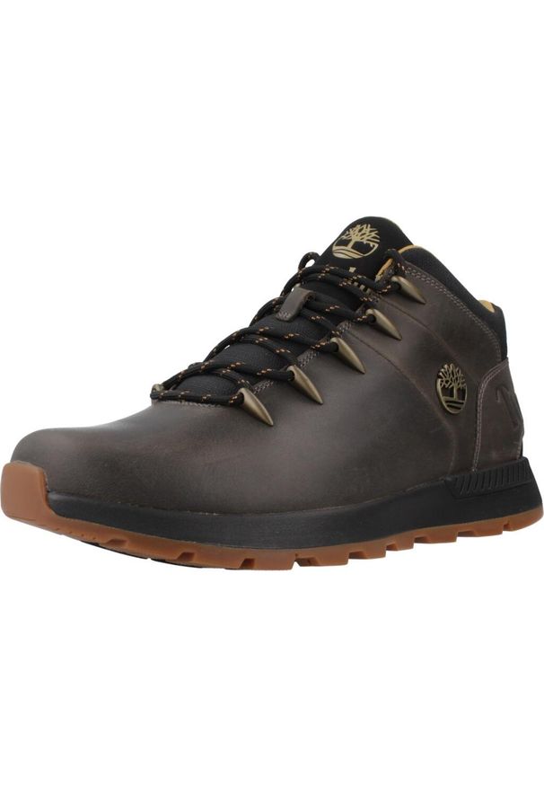 Tenisówki Timberland Model Sprint Trekker Mid Lace Sneaker Kolor Brązowy. Kolor: brązowy. Sport: bieganie