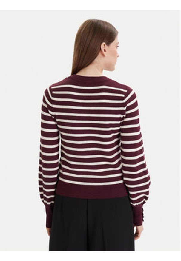 Vero Moda Sweter Happy 10336333 Fioletowy Regular Fit. Kolor: fioletowy. Materiał: syntetyk