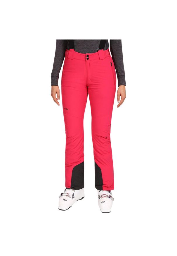 Spodnie narciarskie dla kobiet Kilpi Eurina. Kolor: różowy. Sezon: zima. Sport: narciarstwo