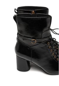 Pinko - PINKO Trzewiki Cindy 07 SD0137 P043 Czarny. Kolor: czarny. Materiał: skóra #2